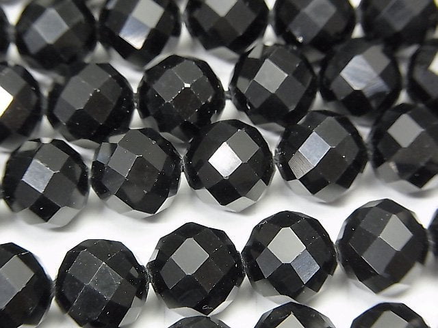 [Video]High Quality! Tibetan Morion Crystal Quartz AAA 64Faceted Round 10mm 1/4 or 1strand beads (aprx.15inch/36cm)
