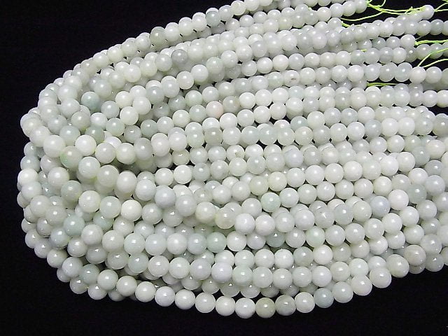 [Video] Burma Jadeite AA Mixed Color Round 8-8.5mm 1strand beads (aprx.15inch / 38cm)