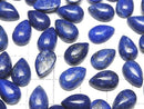 [Video] Lapislazuli AA++ Pear Shape Cabochon 12x8mm 3pcs