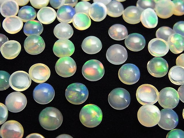 Cabochon, Opal Gemstone Beads