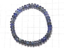 [Video] [One of a kind] Bi-color Tanzanite AAA Roundel 6.5x6.5x3.5mm Bracelet NO.2