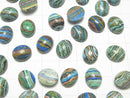 [Video]Rainbow Calsilica Oval Cabochon 11x9mm 2pcs