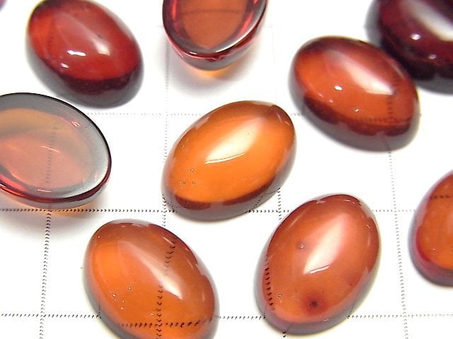 [Video] Baltic Amber Oval Cabochon 14x10mm 2pcs