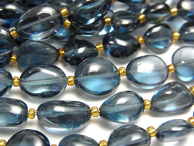 Nugget, Topaz Gemstone Beads