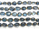 [Video] High Quality London Blue Topaz AAA Nugget half or 1strand beads (aprx.7inch / 18cm)