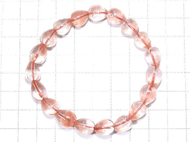 [Video] [One of a kind] Natural Strawberry Quartz AAA Strawberry Bracelet NO.4