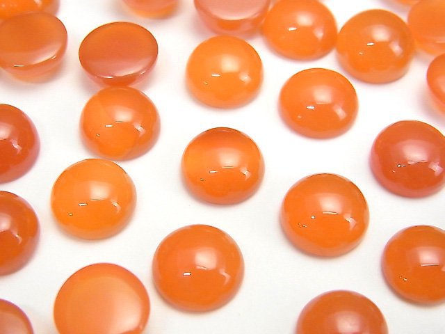 Cabochon, Carnelian Gemstone Beads