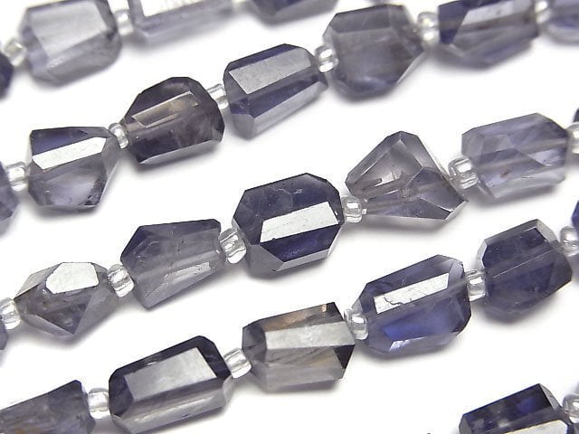 Iolite, Nugget Gemstone Beads