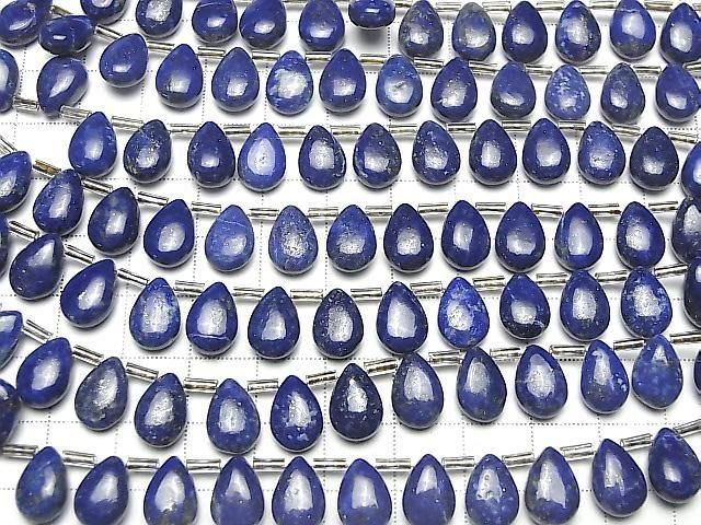 [Video] Lapislazuli AA++ Pear Shape (Smooth) 11x8mm 1strand (13pcs)