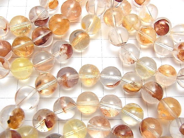[Video] Aurora Quartz Round 10mm Bracelet