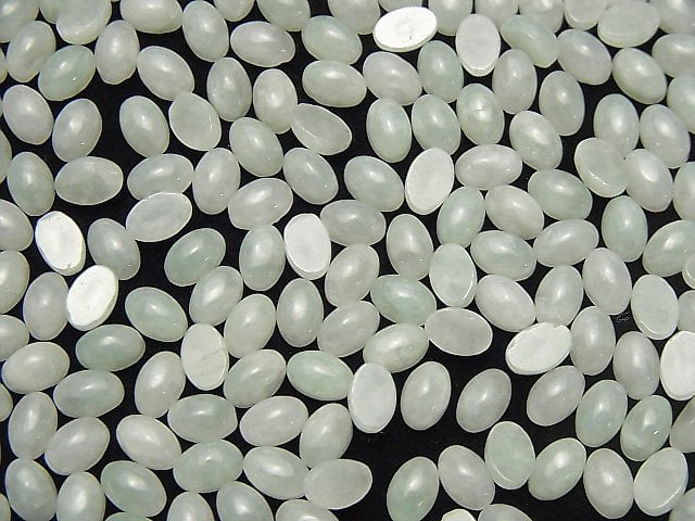 [Video] Burma Jadeite AAA Oval Cabochon 6x4mm 2pcs