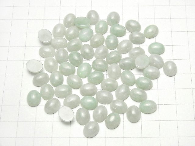 [Video] Burma Jadeite AAA Oval Cabochon 10x8mm 1pc