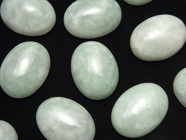 [Video] Burmese Jadeite AAA Oval Cabochon 20x15mm 1pc