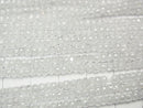 [Video] High Quality! Cubic Zirconia AAA Faceted Button Rondelle 3x3x2mm [White] 1strand beads (aprx.15inch / 36cm)