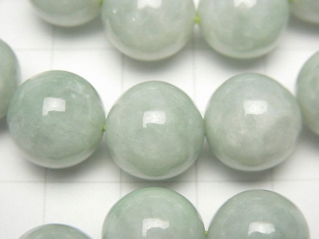 [Video] Burma Jadeite AAA Round 12mm Bracelet