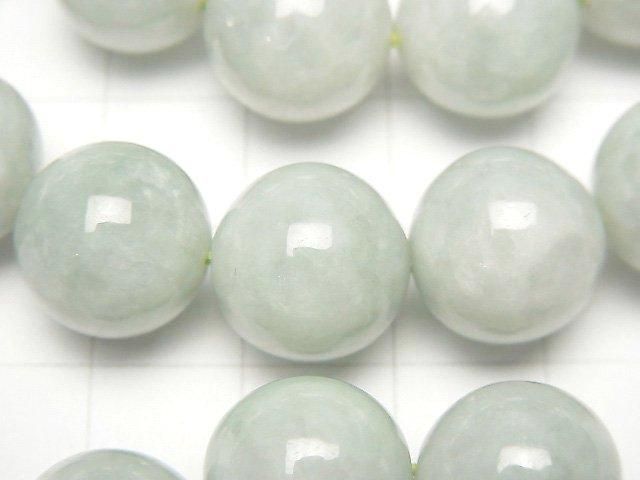 [Video] Burmese Jadeite AAA Round 12mm Bracelet