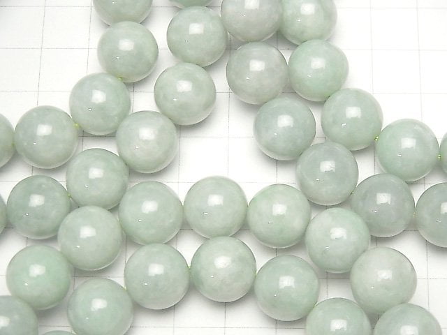 [Video] Burma Jadeite AAA Round 12mm Bracelet