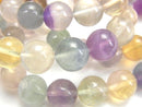 Accessories, Bracelet, Fluorite, Round Gemstone Beads
