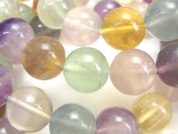 Accessories, Bracelet, Fluorite, Round Gemstone Beads