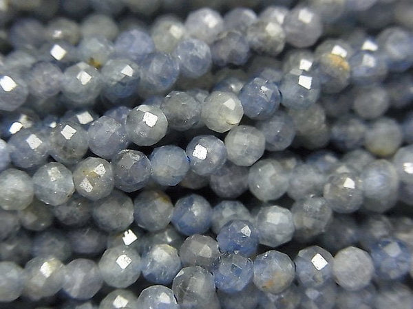 Faceted Round, Sapphire Gemstone Beads