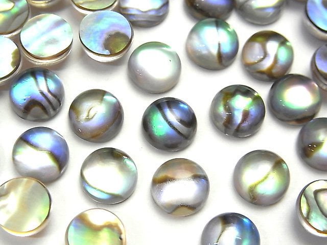 Cabochon, Mother of Pearl (Shell Beads) Pearl & Shell Beads