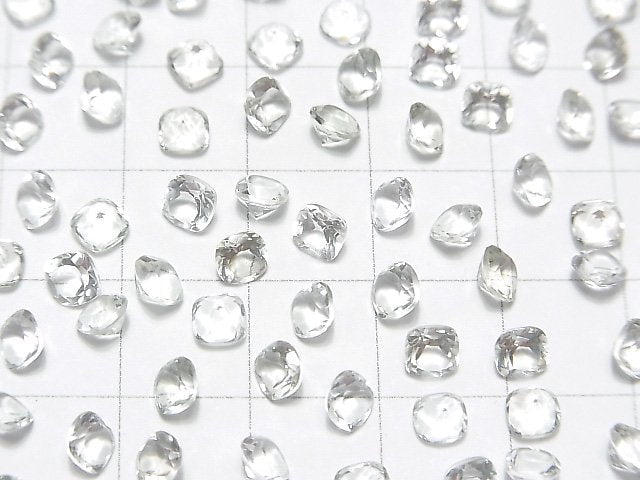 [Video]High Quality Green Amethyst AAA Loose stone Square Faceted 4x4mm 10pcs