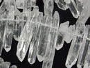 Crystal Quartz, Point Gemstone Beads