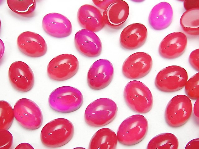 Cabochon, Chalcedony Gemstone Beads