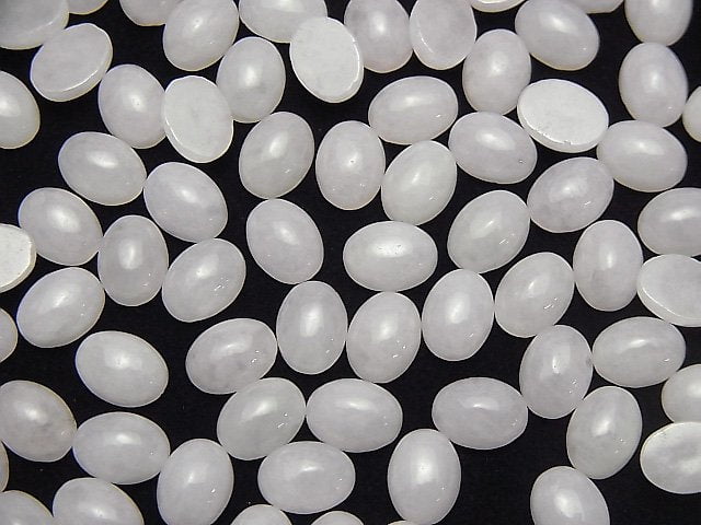 [Video] Lavender Jadeite AAA Oval Cabochon 8x6mm 1pc