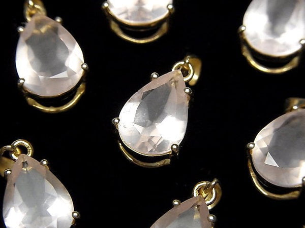 Accessories, Pear Shape, Pendant, Rose Quartz Gemstone Beads