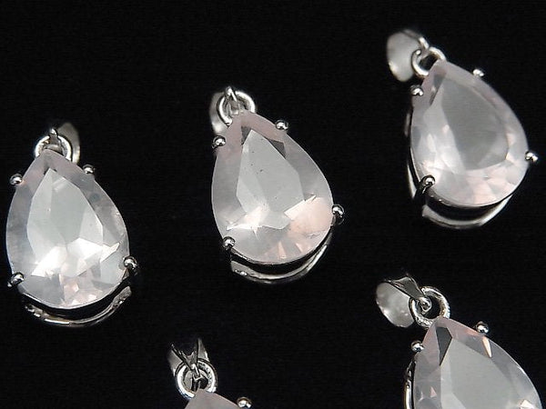 Accessories, Pear Shape, Pendant, Rose Quartz Gemstone Beads