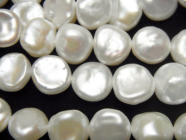 Coin, Keshi, Pearl Pearl & Shell Beads