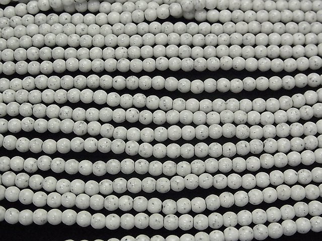 [Video] Taiwan Hokutolite Round 4mm half or 1strand beads (aprx.15inch / 38cm)