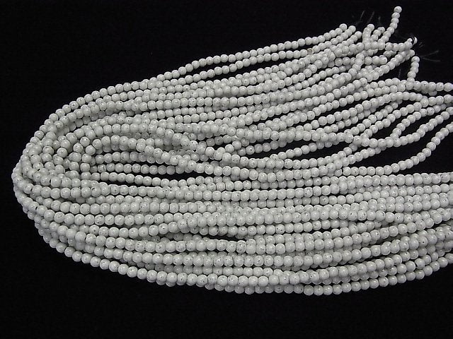 [Video] Taiwan Hokutolite Round 4mm half or 1strand beads (aprx.15inch / 38cm)