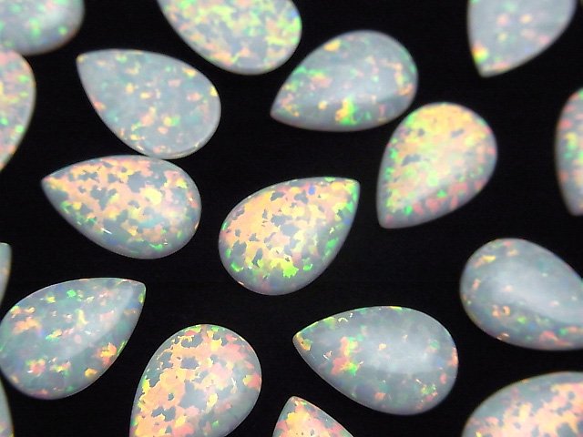 Cabochon, Synthetic Opal Gemstone Beads