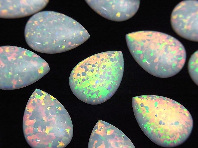 Cabochon, Synthetic Opal Gemstone Beads