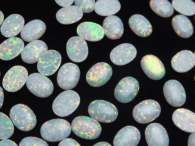 [Video] Kyoto Opal Oval Cabochon 8x6mm 2pcs