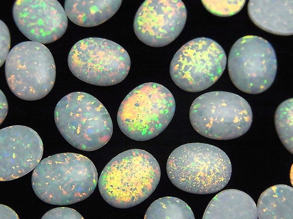 Cabochon, Synthetic Opal Gemstone Beads