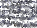 [Video] Iolite AA+ Rough Slice Faceted Half or 1 Strand Beads (approx. 7 inches/18 cm)