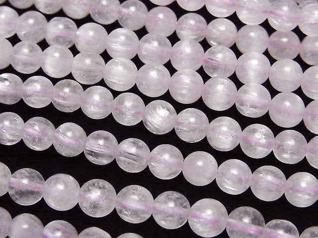 Kunzite, Round Gemstone Beads