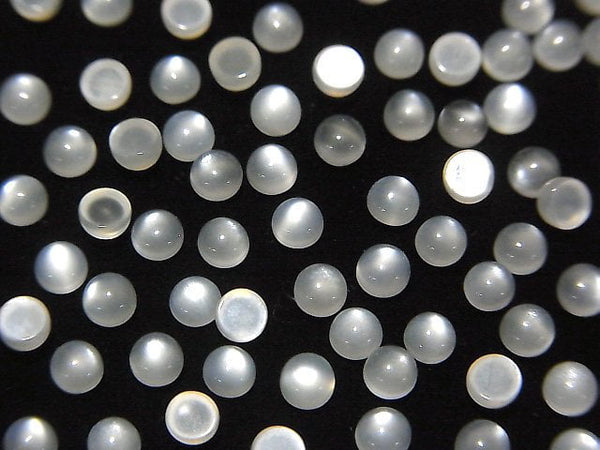 Cabochon, Moonstone Gemstone Beads