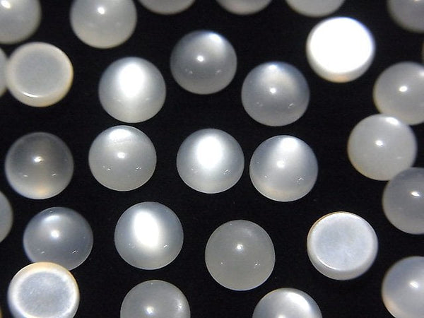 Cabochon, Moonstone Gemstone Beads