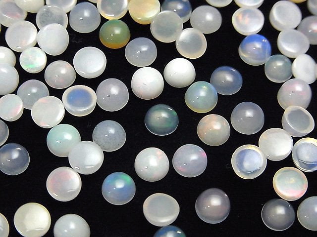 Cabochon, Opal Gemstone Beads