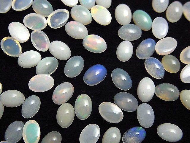 Cabochon, Opal Gemstone Beads