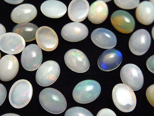 Cabochon, Opal Gemstone Beads