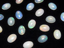 [Video]High Quality Ethiopian Opal AA+ Oval Cabochon 14x10mm 2pcs