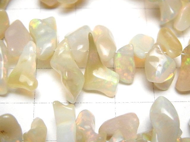 [Video] Ethiopia Opal AAA- Rough Nugget 1strand beads (aprx.15inch / 38cm)