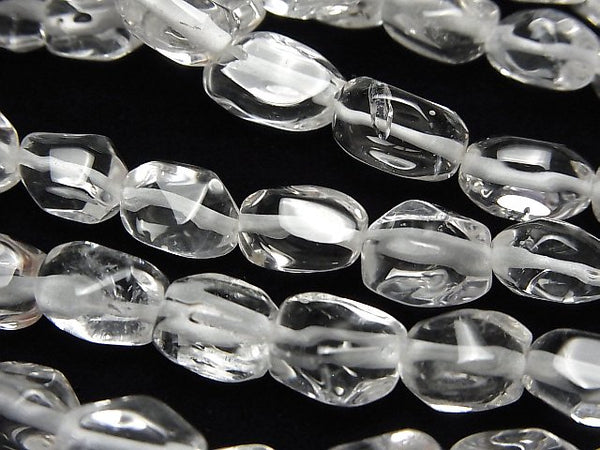 Crystal Quartz, Nugget Gemstone Beads