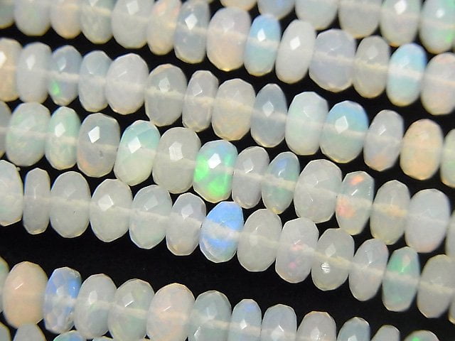 Opal, Roundel Gemstone Beads