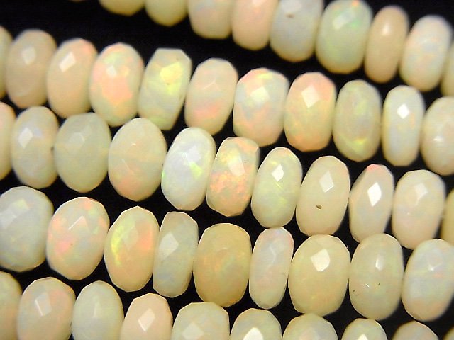 Opal, Roundel Gemstone Beads